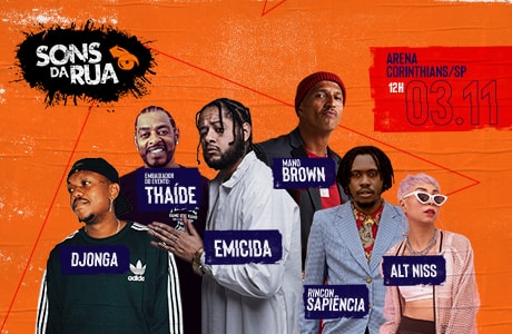 Vem aí a 3ª edição do SONS DA RUA: o evento urbano de maior destaque no cenário do Hip Hop